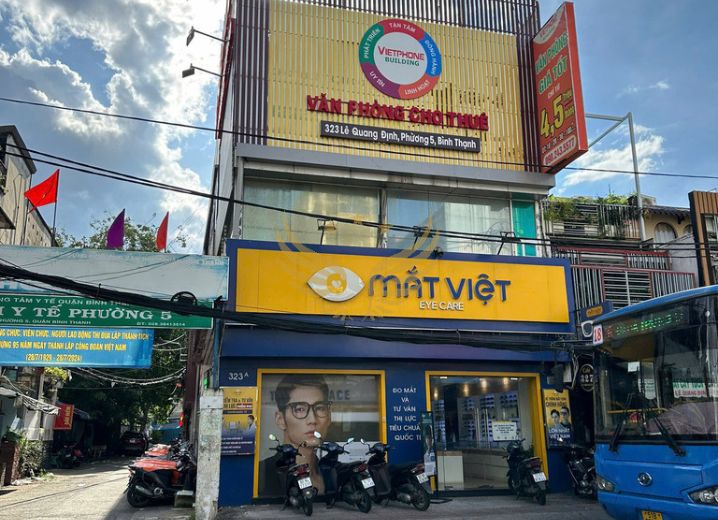 Cho Thuê Mặt Bằng 323A Lê Quang Định Phường 5 Quận Bình Thạnh