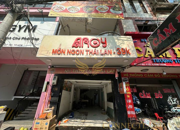 Cho Thuê Mặt Bằng 174 Nguyễn Gia Trí Phường 25 Quận Bình Thạnh