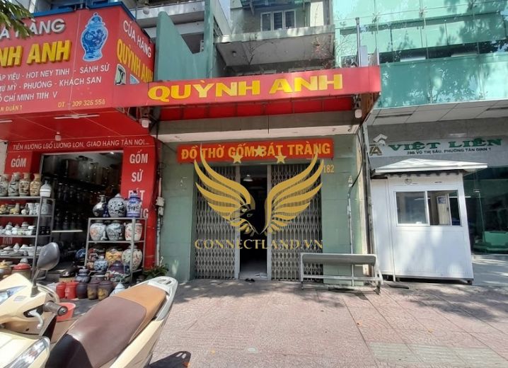 Cho Thuê Mặt Bằng 182 Võ Thị Sáu Phường 7 Quận 3