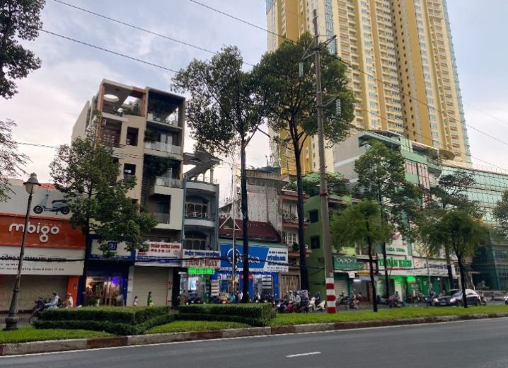 Cho Thuê Mặt Bằng Mặt Tiền 443-445 Hồng Bàng Phường 14 Quận 5