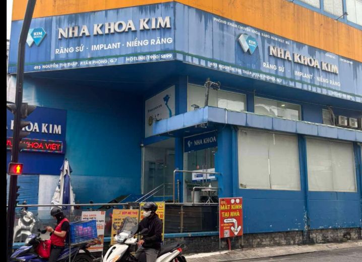 Cho Thuê Mặt Bằng GÓC 2MT Số 493 Nguyễn Thị Thập Phường Tân Quy Quận 7