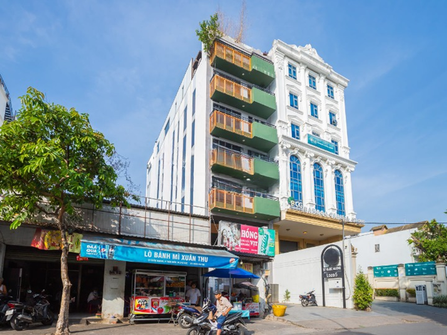 Cho Thuê Mặt Bằng Mặt Tiền 27D Đường Quốc Hương, Phường Thảo Điền, Quận 2, DT: 6.8x27m, 1 Hầm, 1 Trệt, 1 Lửng, 5 Lầu, ST, TM, DTSD: 838m2
