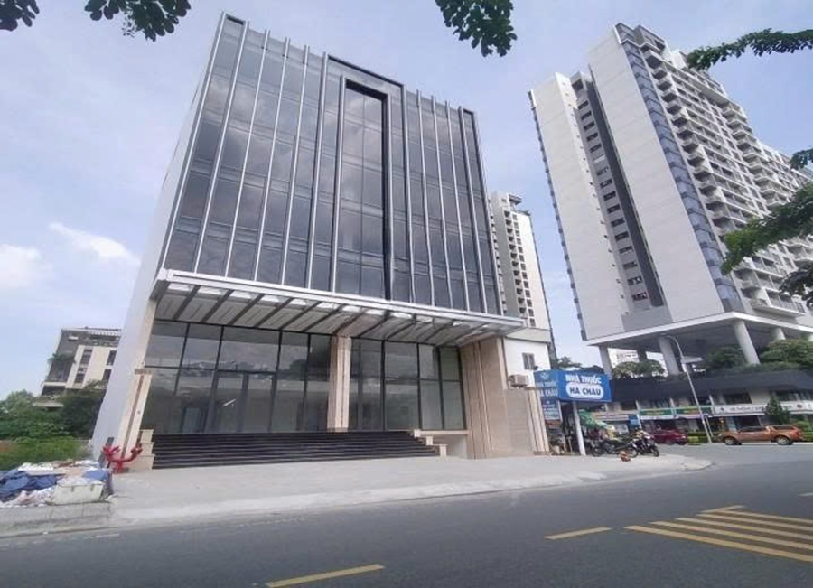 Cho Thuê Mặt Bằng Mặt Tiền 4-6 Đường Nguyễn Văn Kỉnh, Phường Thạnh Mỹ Lợi, Quận 2, DT: 15x23m, 1 Hầm, 1 Trệt, 1 Lửng, 5 Lầu, Thang Máy, DTSD: 2.200 m2