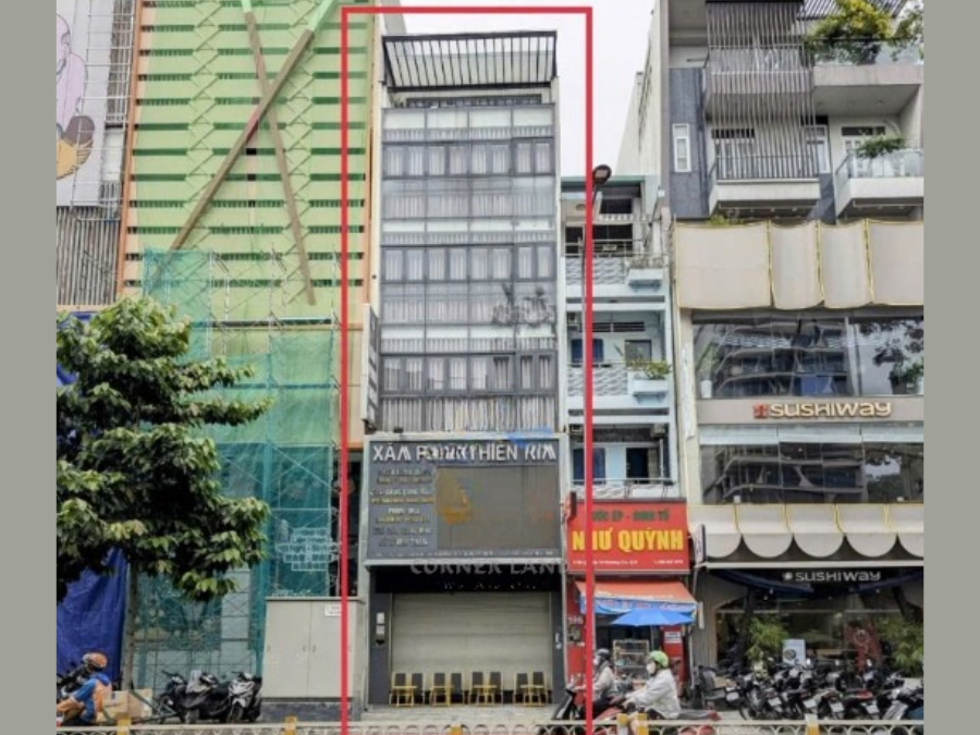 Cho Thuê Mặt Bằng Mặt Tiền Số 198-198Bis Đường Nguyễn Tri Phương, Phường 4, Quận 10, DT: 6x16m, 1 trệt, 5 lầu, thang máy, có 5 phòng DTSD: 576m2