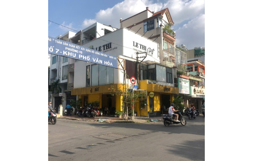 Cho thuê nhà GÓC 2MT số S13 đường Ba Vì và Đồng Nai, phường 15, Quận 10, DT: 8x9m, 1 trệt, 1 lầu, DTSD: 144m2