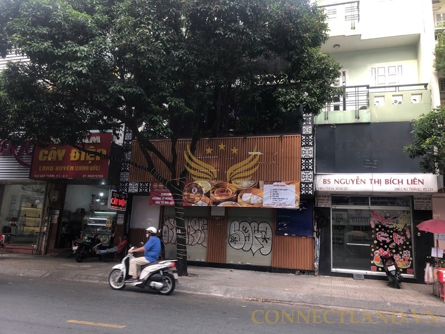 Cho Thuê Mặt Bằng Mặt Tiền 58C-58C1 Đường Cao Thắng, Phường 5, Quận 3, DT: 8x23m, 1 Trệt 2 Lầu, DTSD 552m2