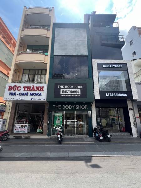 Cho Thuê Mặt Bằng Mặt Tiền Số 214 Đường Hai Bà Trưng, Phường Tân Định, Quận 1, DT: 4.2x16m, 1 Trệt, 3 Lầu, DTSD: 270m2