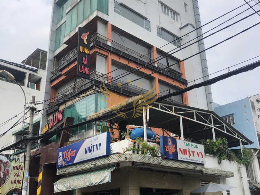 Cho Thuê Mặt Bằng Mặt Tiền số 38A Đường Huỳnh Đình Hai, Phường 14, Quận Bình Thạnh, DT: 8.6×17.8m, 1 hầm, 1 trệt, 1 lửng, 6 lầu, ST, TM, DTSD: 1.000 m2
