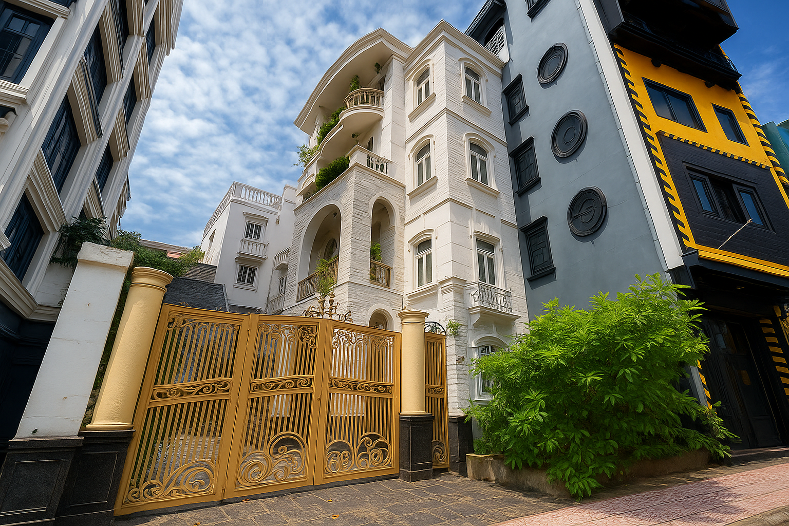 Cho Thuê Mặt Bằng Mặt Tiền số 444 Đường Trường Sa, Phường 2, Quận Phú Nhuận, DT: 10x16m, 1 trệt, 3 lầu, TM, DTSD: 640 m2