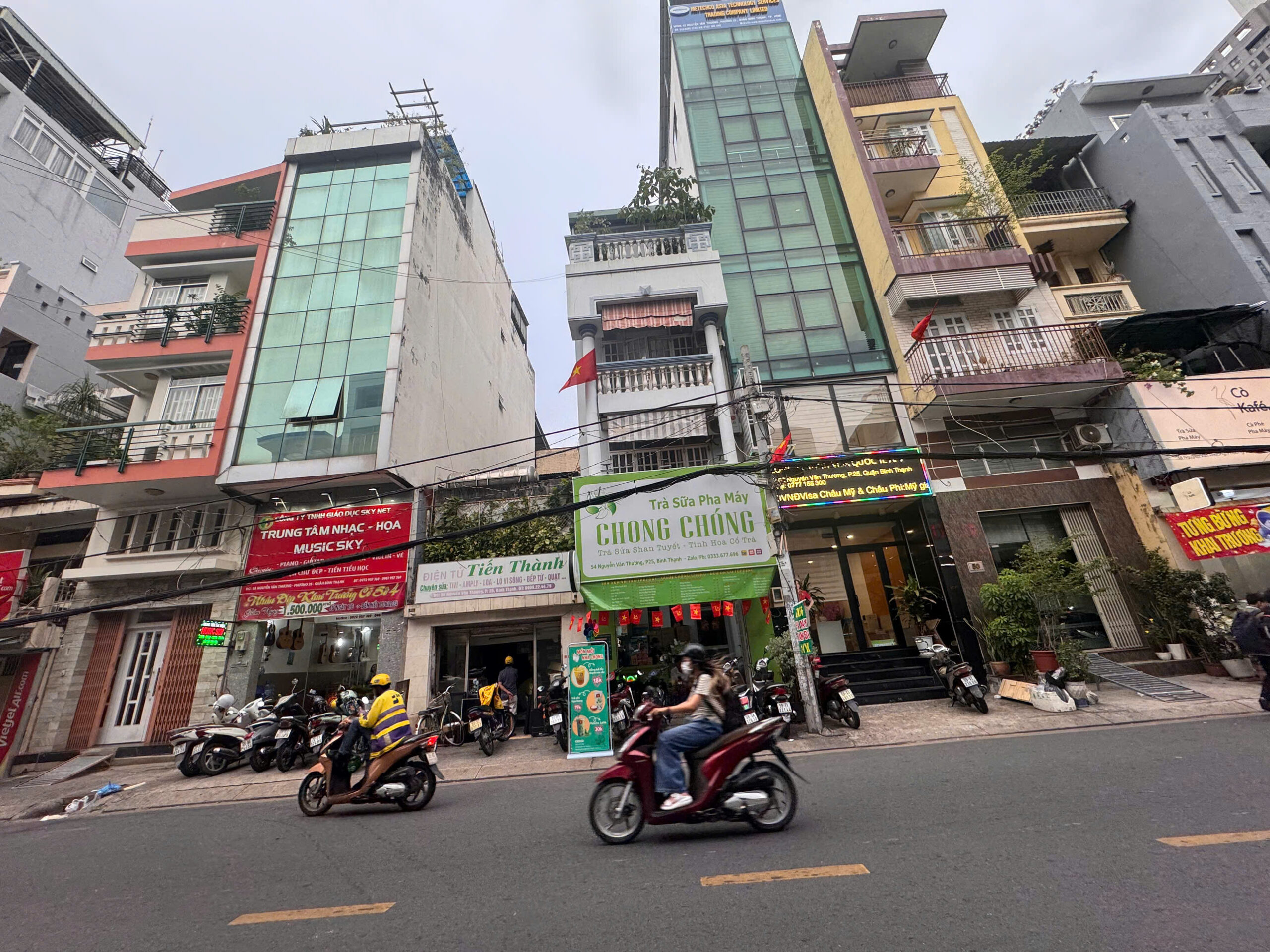 Cho Thuê Mặt Bằng Mặt Tiền số 52 Đường Nguyễn Văn Thương, Phường 25, Quận Bình Thạnh, DT: 4.2×14.5m, 1 trệt 5 lầu ST TM, DTSD: 362m2