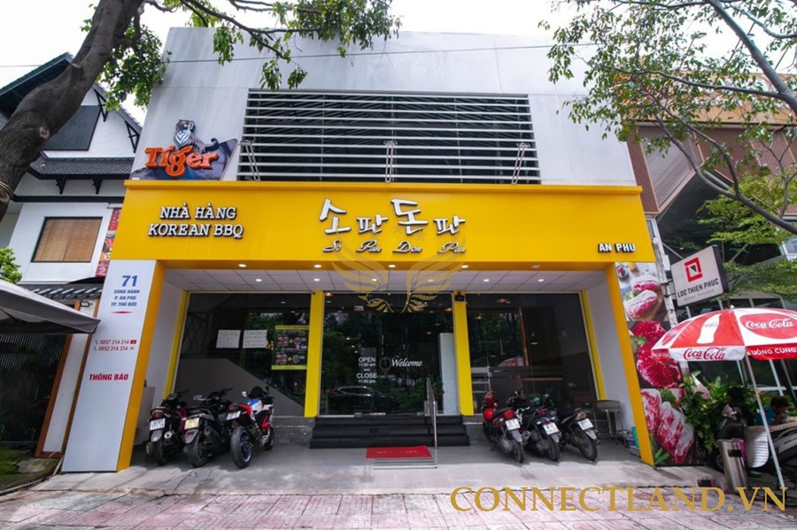 Cho Thuê Mặt Bằng Mặt Tiền Số 71 Đường Song Hành, Phường An Phú, Quận 2, DT: 10x20m, 1 Trệt, 1 Lầu, DTSD: 400m2