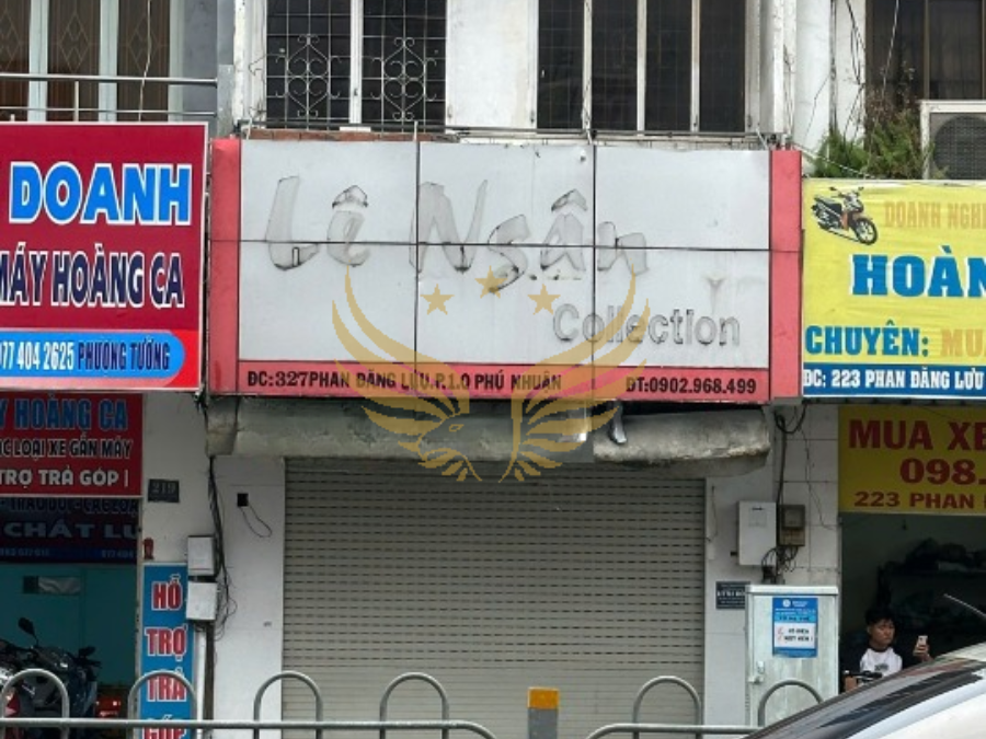 Cho Thuê Mặt Bằng Mặt Tiền số 327 Đường Phan Đăng Lưu, Phường 1, Quận Phú Nhuận, DT: 4x20m, 1 trệt, 1 lầu, DTSD: 160 m2