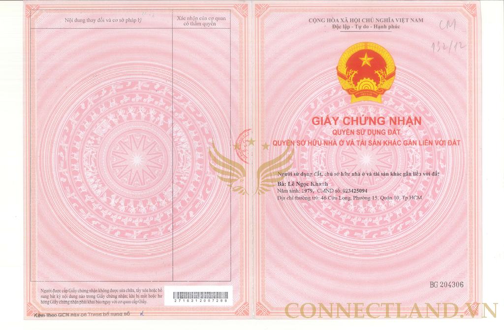 Bán Nhà 46 Cửu Long Phường 15 Quận 10