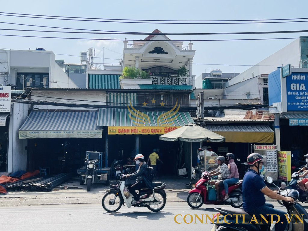Bán nhà mặt tiền số 267-269 đường Liên Tỉnh 5, phường 5, Quận 8, DT: 13x40m, 1 trệt, DT đất: 195m2