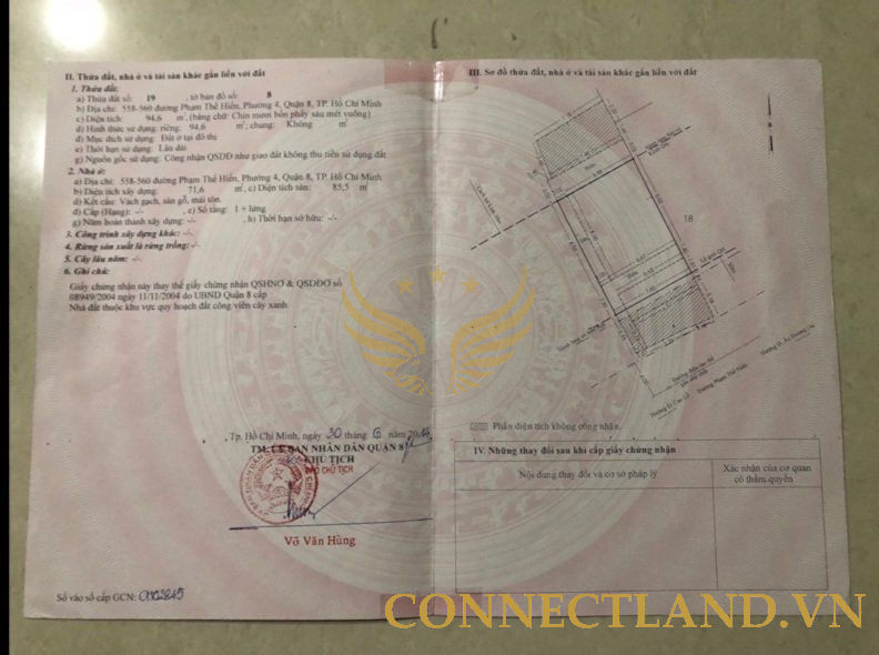 Bán Nhà 558-560 Phạm Thế Hiển Phường 4 Quận 8