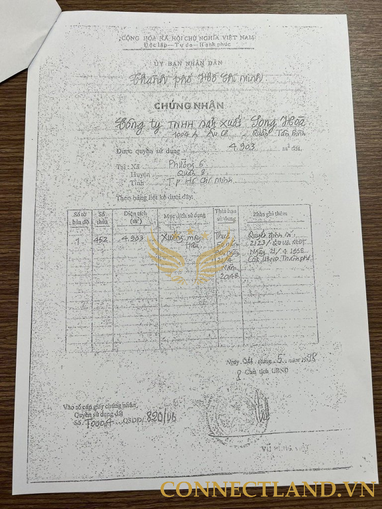 Bán nhà xưởng 1097 Tạ Quang Bửu phường 6 Quận 8