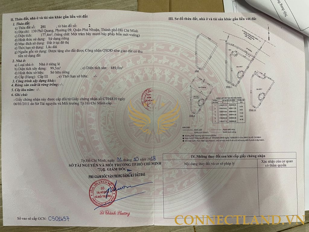 Bán Nhà 130 Phổ Quang Phường 9 Quận Phú Nhuận