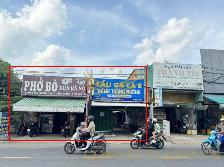 Bán Nhà 143-143A Ung Văn Khiêm Phường 25 Quận Bình Thạnh