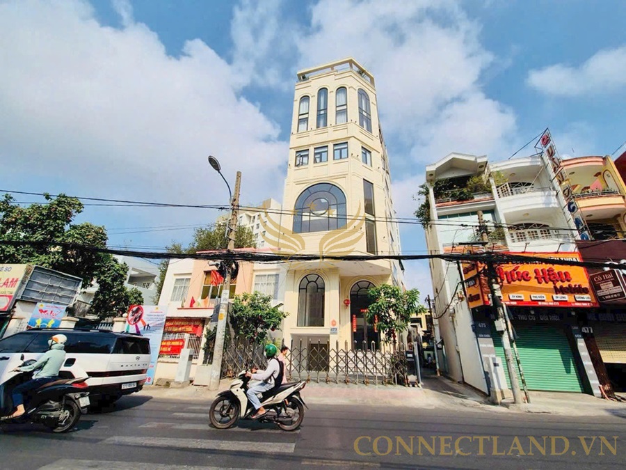 Bán Nhà Góc 2MT Số 473 Đường Lê Quang Định, Phường 1, Quận Gò Vấp, DT: 8x16m, 1 Hầm, 1 Trệt, 1 Lửng, 5 Lầu, TM, DTSD: 800m2