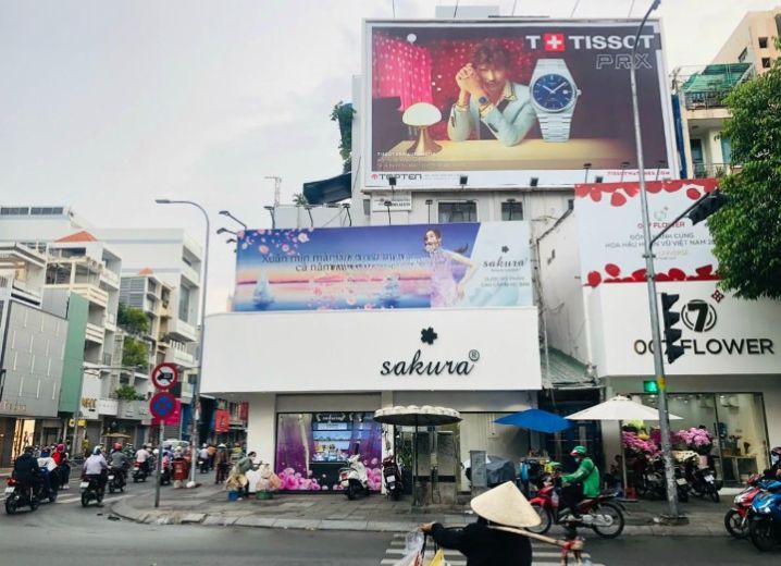Cho Thuê Mặt Bằng 204 Hai Bà Trưng Phường Tân Định Quận 1