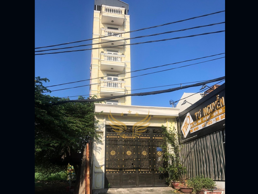 Cho thuê Tòa Nhà Mặt Tiền Số 270 Đường An Dương Vương, Phường 16, Quận 8 , DT: 5x40m, 1 trệt, 1 lửng, 6 lầu, thang máy, DTSD: 1400m2
