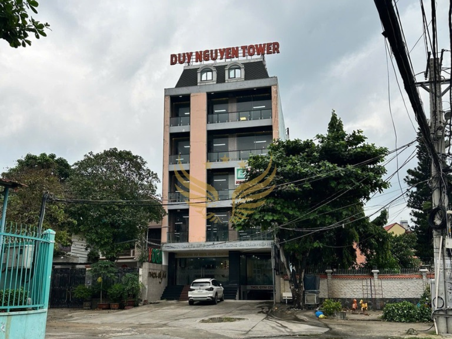 Cho Thuê Tòa Nhà Mặt Tiền Số 10 Đường Trương Văn Thành, phường Hiệp Phú, Quận 9, DT: 10x35m, 1 hầm, 1 trệt, 5 lầu, thang máy, DTSD: 2100m2