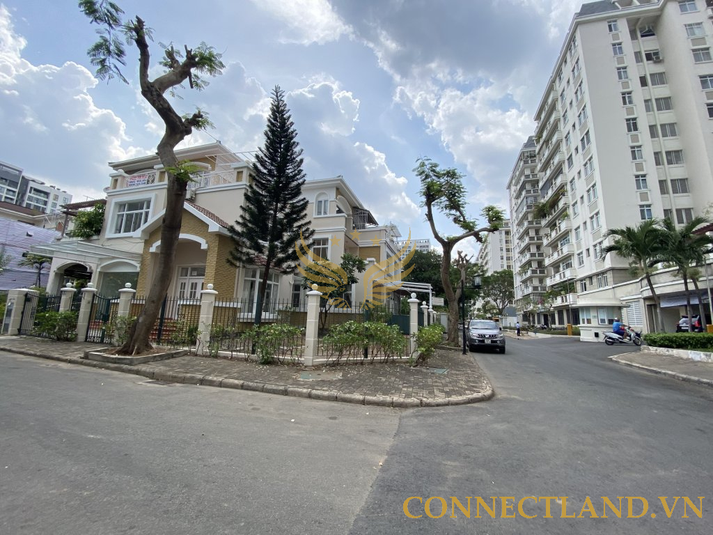 Cho Thuê Tòa Nhà Góc 2 Mặt Tiền 2 Đường Mỹ Thái 2B , phường Tân Phú, Quận 7, DT: 16x16m, 1 Trệt 2 Lầu, DTSD 768m2