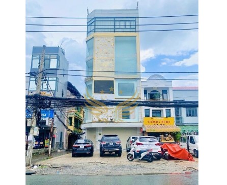 Cho Thuê Tòa Nhà Góc 2 Mặt Tiền 459-461 đường Cách Mạng Tháng Tám , phường 13, Quận 10, DT: 8x12m, 1 Trệt 5 Lầu Thang Máy, DTSD 576m2