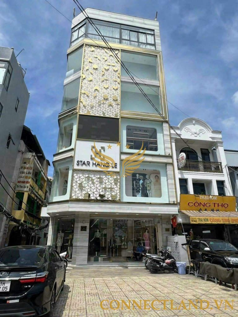 Cho Thuê Tòa Nhà Góc 2 Mặt Tiền 459-461 đường Cách Mạng Tháng Tám , phường 13, Quận 10, DT: 8x12m, 1 Trệt 5 Lầu Thang Máy, DTSD 576m2