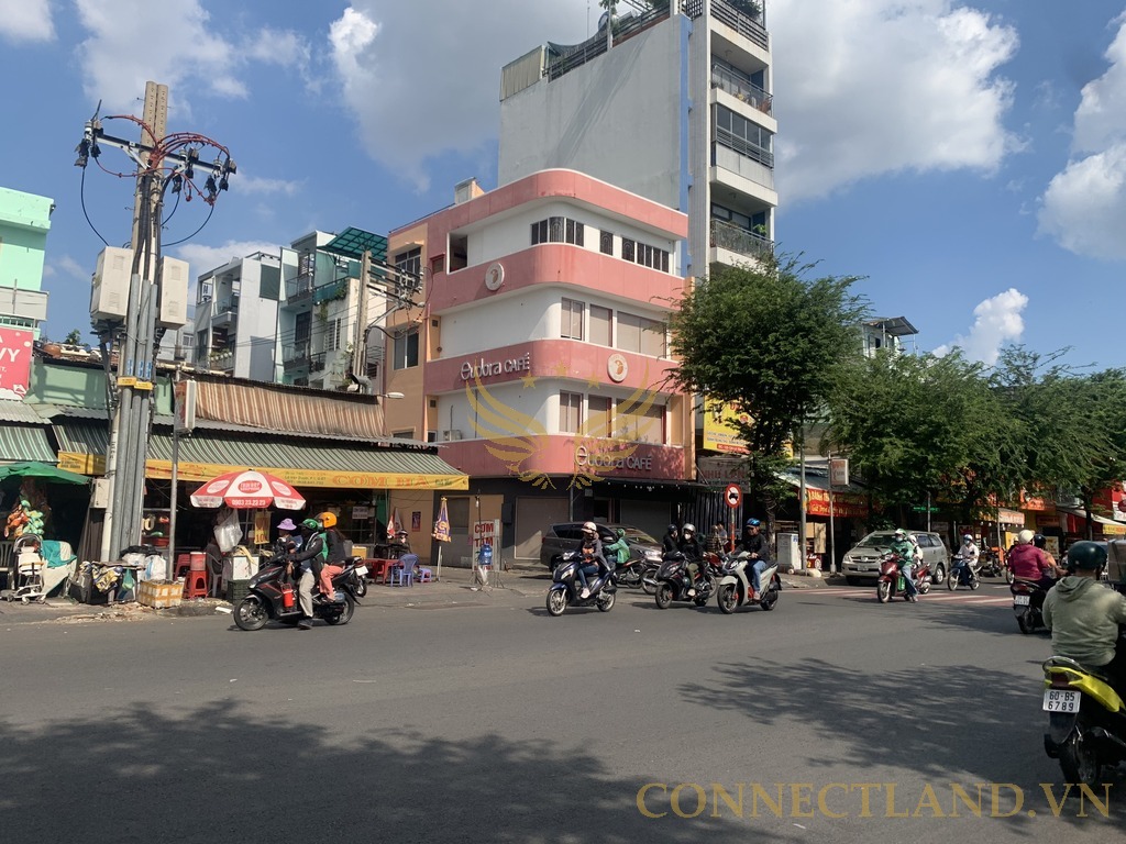 Cho Thuê Tòa Nhà Góc 2 Mặt Tiền Số 126-128 Đường Lê Văn Duyệt, Phường 1, Quận Bình Thạnh, DT: 6.9x10m, 1 Trệt, 3 Lầu, DTSD: 276m2