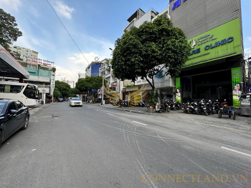 Cho Thuê Tòa Nhà GÓC 2MT số 141-143 Đường Lê Thị Riêng, Phường Bến Thành, Quận 1, DT: 6.2x16m, 1 hầm, 1 trệt, 6 lầu, TM, DTSD: 694 m2