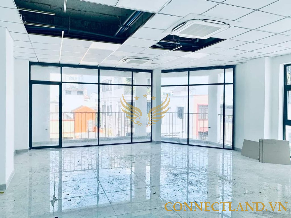 Cho Thuê Tòa Nhà GÓC 2MT số 38/1Bis Đường Trần Khắc Chân, Phường Tân Định, Quận 1, DT: 7.9×13.5m, 1 hầm, 1 trệt, 3 lầu, TM, DTSD: 533m2