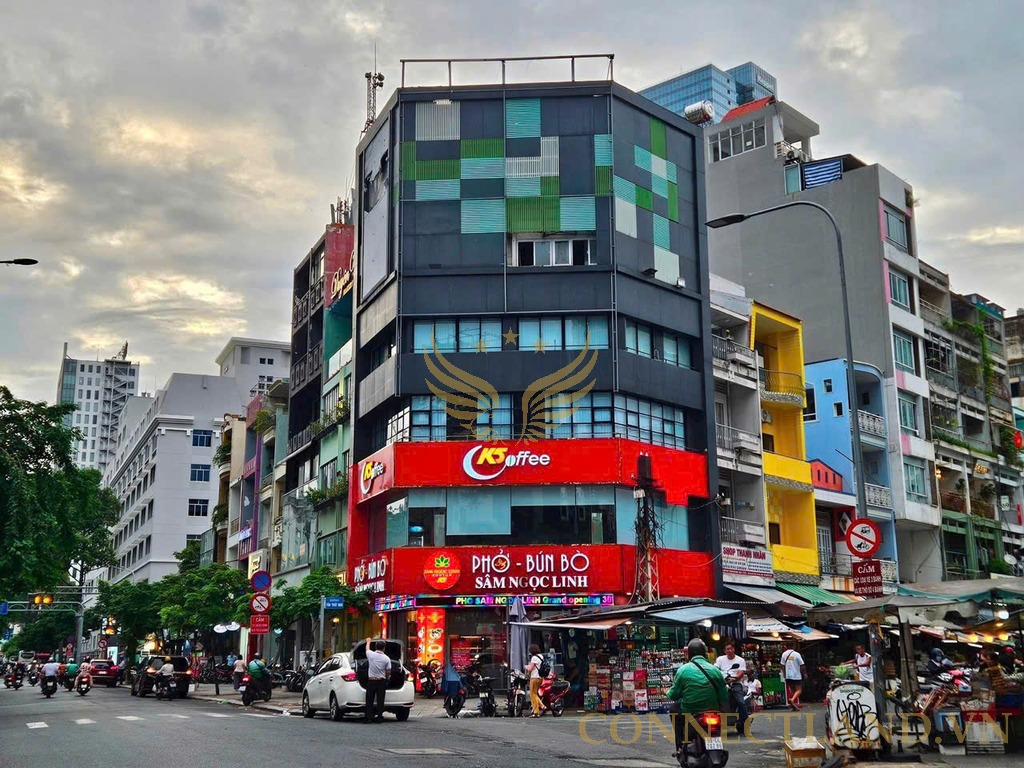 Cho Thuê Tòa Nhà GÓC 2MT số 80 Đường Hàm Nghi với Tôn Thất Đạm, Phường Bến Nghé, Quận 1, DT: 8x10m, 1 trệt 5 lầu, DTSD: 480 m2