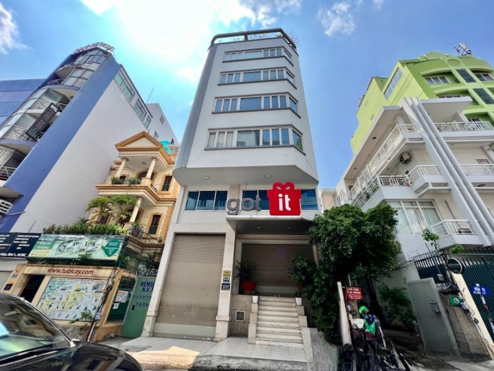 Cho Thuê Toà Nhà GÓC 2MT số 9-11 Đường Nguyễn Văn Thủ, Phường Đa Kao, Quận 1, DT: 8x18m, 1 hầm, 1 trệt, 1 lửng, 5 lầu, TM, ST, DTSD: 864 m2