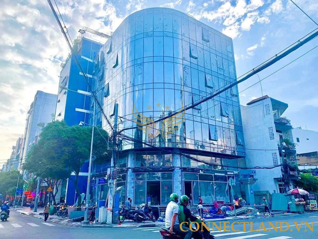 Cho Thuê Tòa Nhà GÓC 2MT Số F1-F2 Đường Quản Trọng Linh, phường 7, Quận 8, DT: 5x40m, 1 hầm 1 trệt 1 lửng 6 lầu thang máy, DTSD: 1.971m2