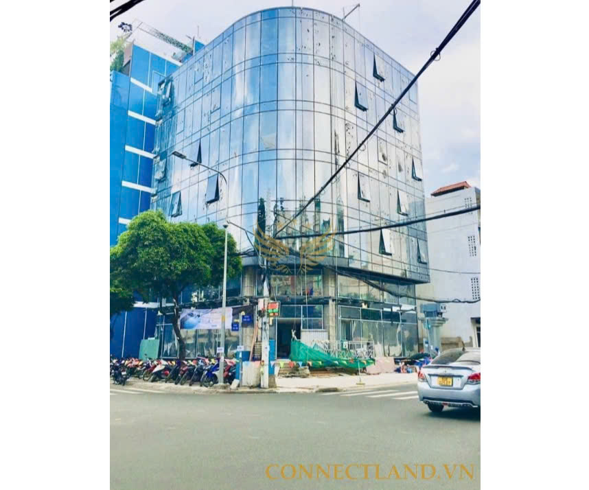 Cho Thuê Tòa Nhà GÓC 2MT Số F1-F2 Đường Quản Trọng Linh, phường 7, Quận 8, DT: 5x40m, 1 hầm 1 trệt 1 lửng 6 lầu thang máy, DTSD: 1.971m2