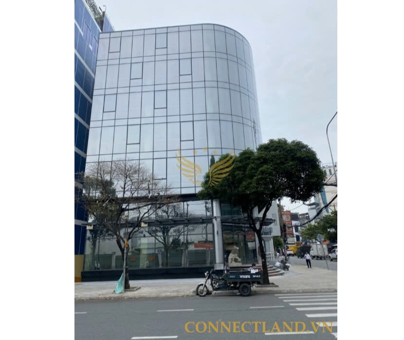 Cho Thuê Tòa Nhà GÓC 2MT Số F1-F2 Đường Quản Trọng Linh, phường 7, Quận 8, DT: 5x40m, 1 hầm 1 trệt 1 lửng 6 lầu thang máy, DTSD: 1.971m2