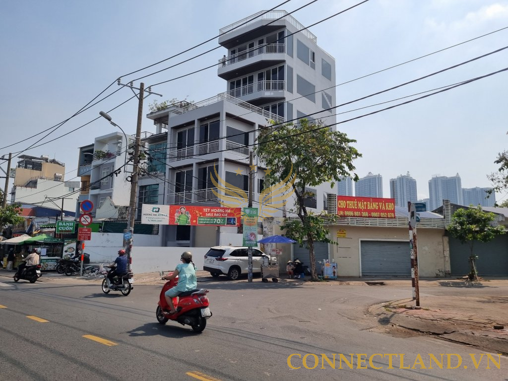 Cho Thuê Tòa Nhà Mặt Tiền 25-27 đường 12, phường Tân Hưng, Quận 7, DT: 20x20m, 1 Hầm 1 Trệt 4 Lầu Thang Máy, DTSD 2400m2