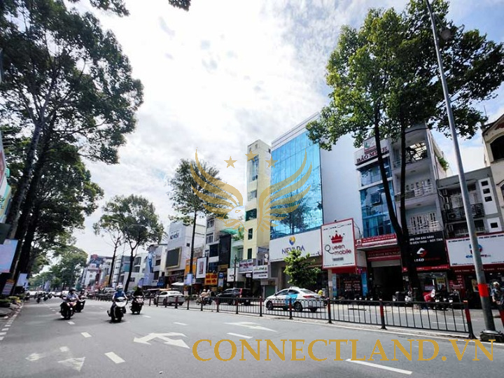 Cho Thuê Tòa Nhà Mặt Tiền 283-285 đường 3/2, phường 12, Quận 10, DT: 9x25m, 1 hầm, 1 trệt, 6 lầu, thang máy, DTSD 1575m2