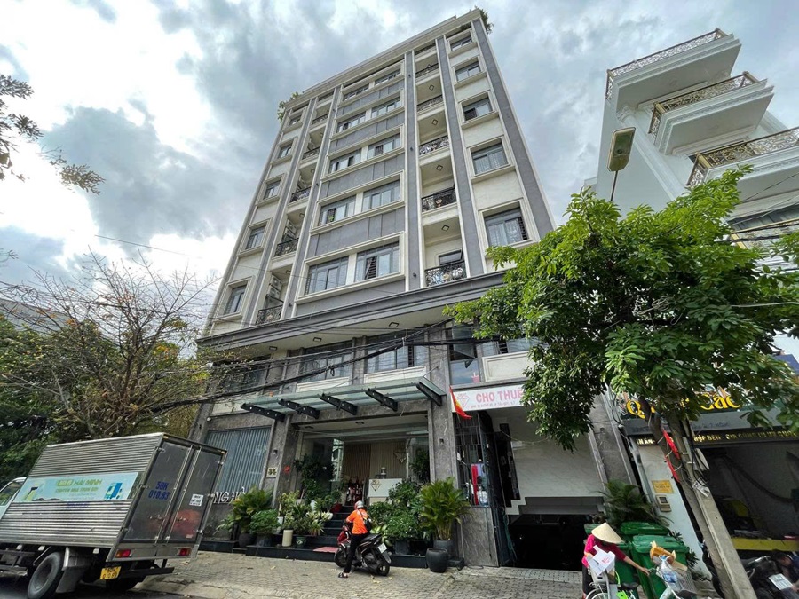 Cho Thuê Tòa Nhà Mặt Tiền 34 đường 85, phường Tân Quy, Quận 7, DT: 15.8x20m, 1 Hầm 1 Trệt 7 Lầu Thang Máy, DTSD 2528m2