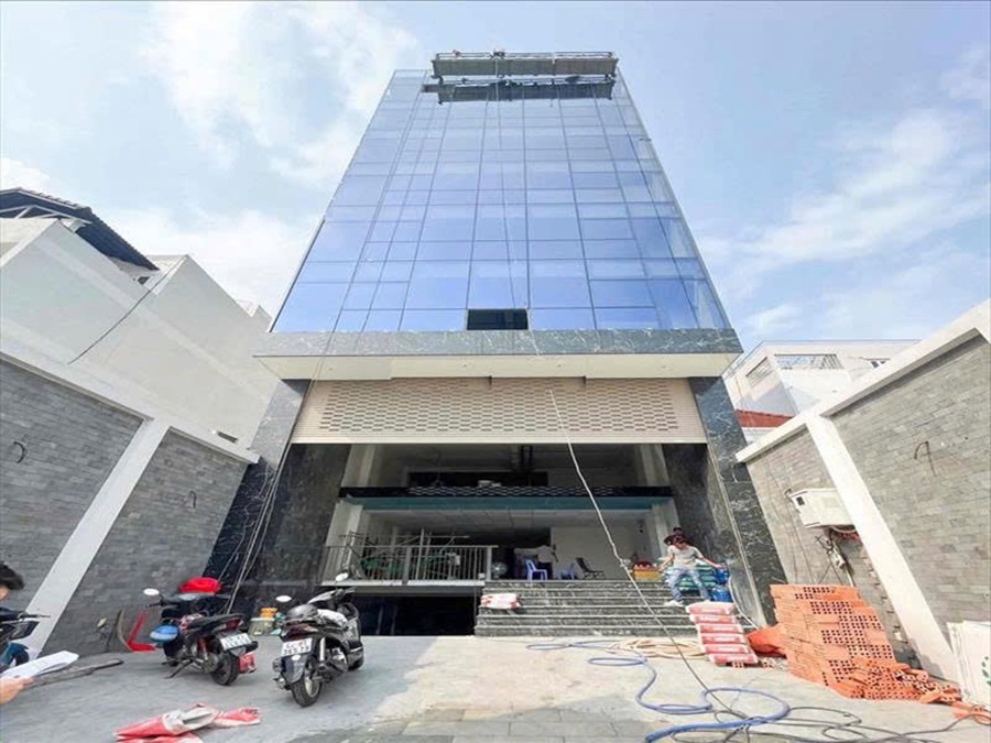 Cho Thuê Tòa Nhà Mặt Tiền 340B đường Nguyễn Thị Thập, phường Tân Phú, Quận 7, DT: 9x36m, 1 Hầm 1 Trệt 1 Lửng 6 Lầu Thang Máy, DTSD 2268m2