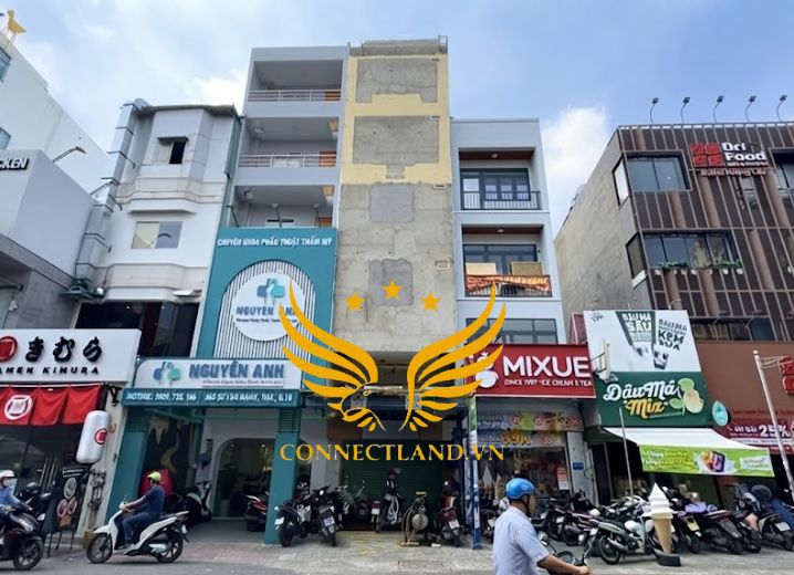 Cho Thuê Tòa Nhà Mặt Tiền 467A Sư Vạn Hạnh phường 10 Quận 10