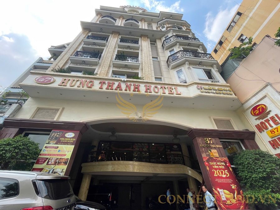 Cho Thuê Tòa Nhà Mặt Tiền 87 đường Nguyễn Thái Bình, phường 4, Quận Tân Bình, DT: 14x40m, 1 Trệt 1 Lửng 8 Lầu, DTSD 5040m2