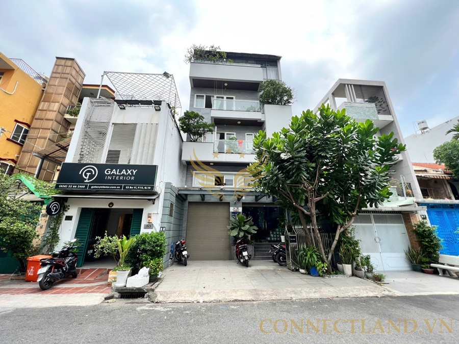 Cho Thuê Tòa Nhà Mặt Tiền S4-S5 đường Ba Vì, phường 15, Quận 10, DT: 8x25m, 1 hầm, 1 trệt, 1 lửng, 4 lầu, thang máy, DTSD: 1000m2