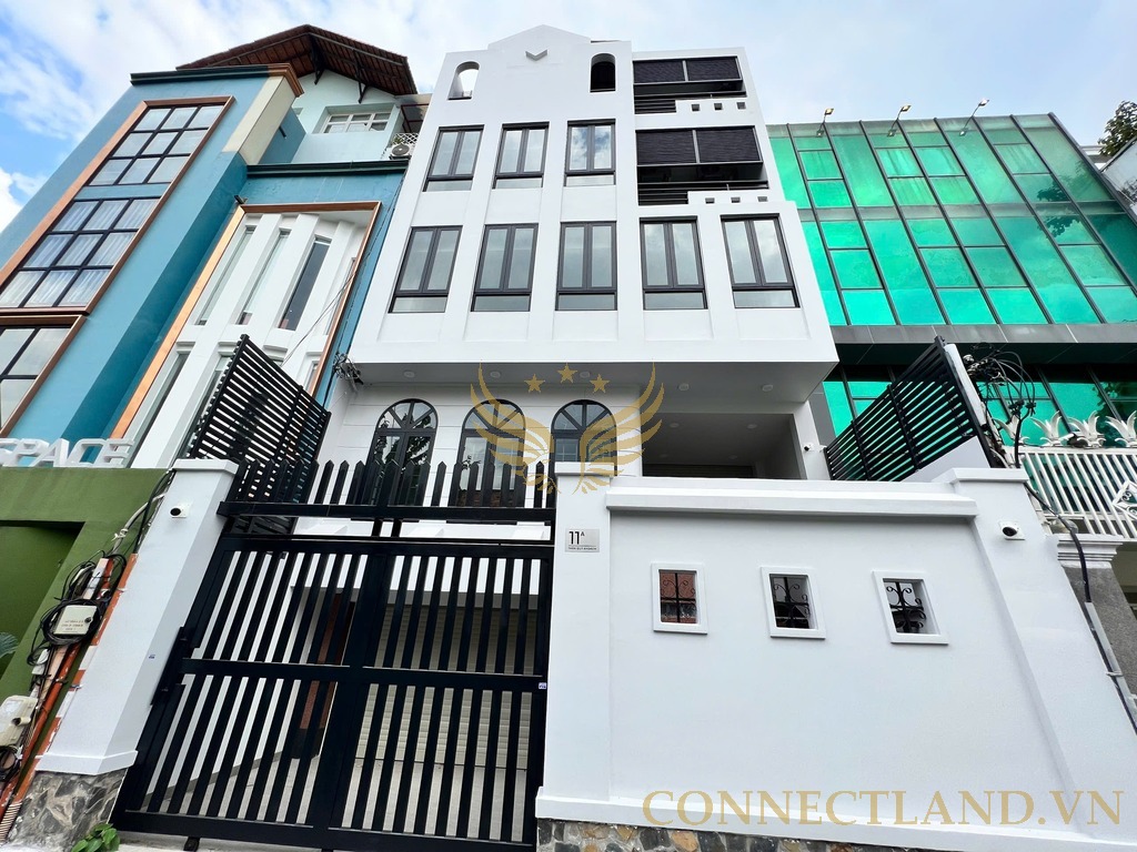 Cho Thuê Tòa Nhà Mặt Tiền Số 11A Đường Trần Quý Khoách, Phường Tân Định, Quận 1, DT: 8x15m, 1 trệt, 4 lầu, TM, DTSD: 600 m2