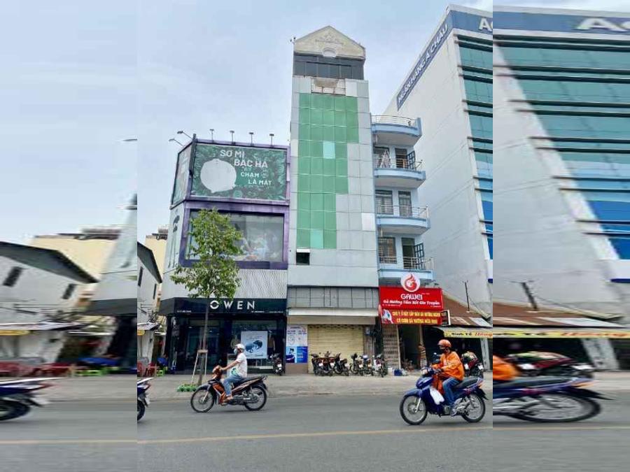 Cho Thuê Tòa Nhà Mặt Tiền Số 39-41 Đường Hậu Giang, Phường 2, Quận 6, DT: 5x15m, 1 trệt, 4 lầu, ST, DTSD: 375m2