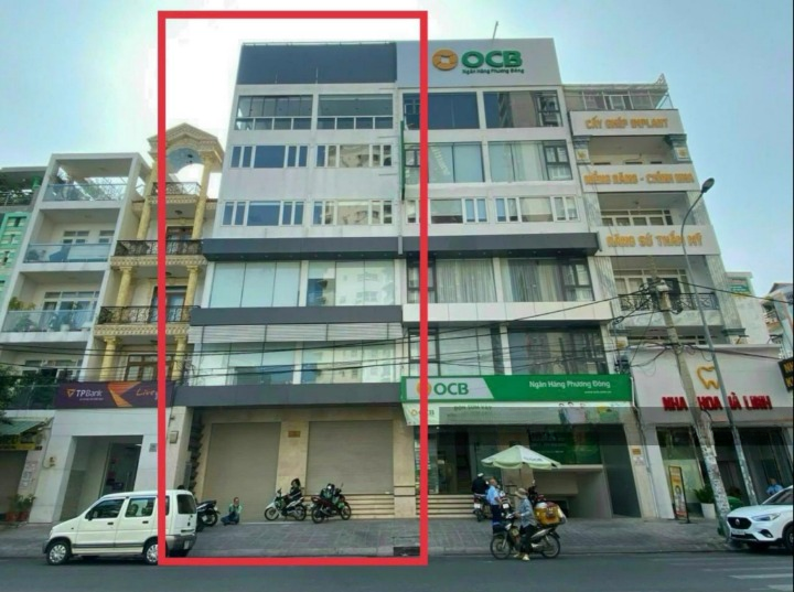 Cho Thuê Tòa Nhà Mặt Tiền Số 175 Đường 23, Phường 11, Quận 6, DT: 9x18m, 1 hầm, 1 trệt, 6 lầu, thang máy, ST, DTSD: 1134m2