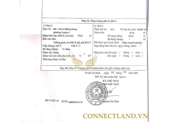 Cho Thuê Mặt Bằng 160-162 Lê Hồng Phong Phường 3 Quận 5