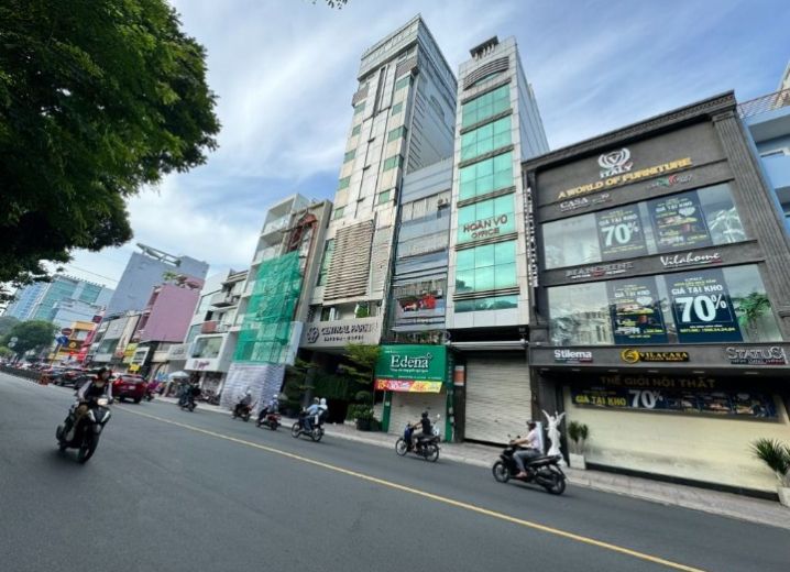 Cho Thuê Mặt Bằng Mặt Tiền Số 225Bis-227 Hai Bà Trưng Phường 6 Quận 3