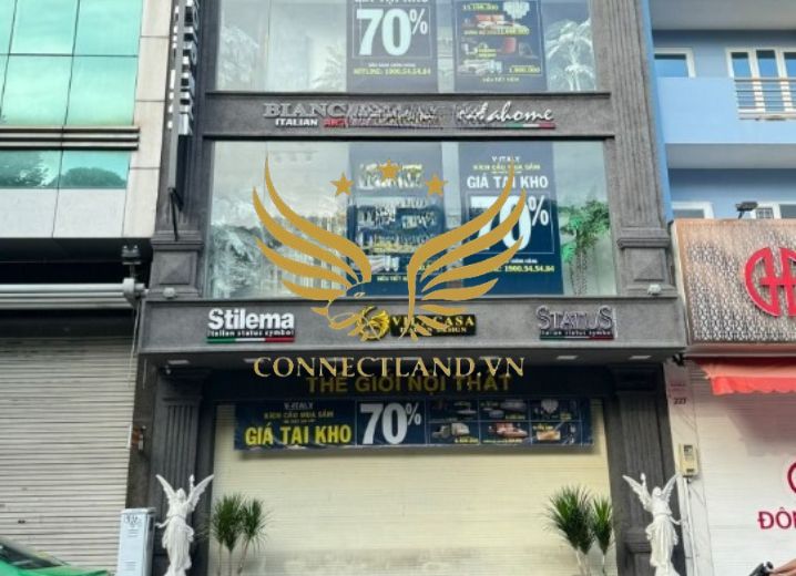 Cho Thuê Mặt Bằng Mặt Tiền Số 225Bis-227 Hai Bà Trưng Phường 6 Quận 3